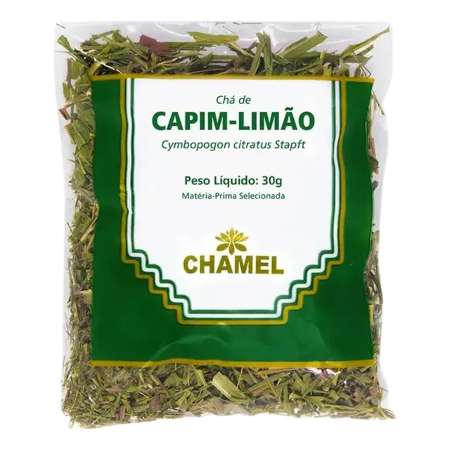Pacote Capim Limão Chamel 30g