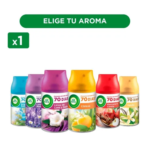 Repuesto Aromatizante Air Wick Freshmatic Manzana Y Canela 250 mL