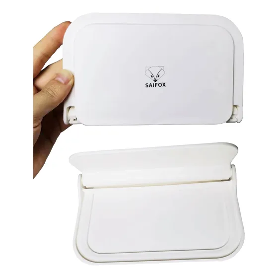 Estante Flotante S Para Baño Color Blanco Taladro Pared Daño