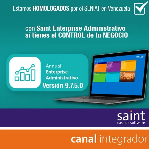 Sistema De Facturación Homologado Seniat - Saint Enterprise