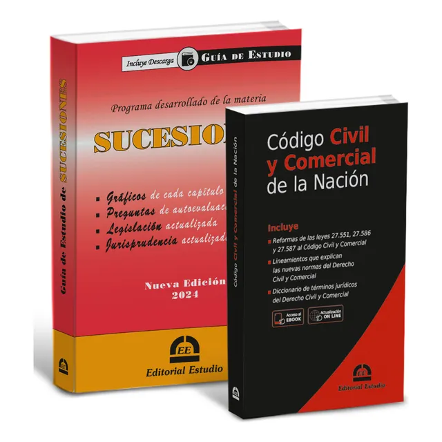 Promo 47 Guia De Sucesiones + Codigo Civil Y Comercial Bol.