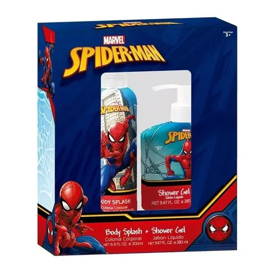 Body Splash 200 Ml Disney Spiderman Mas Gel De Ducha 280 Ml
