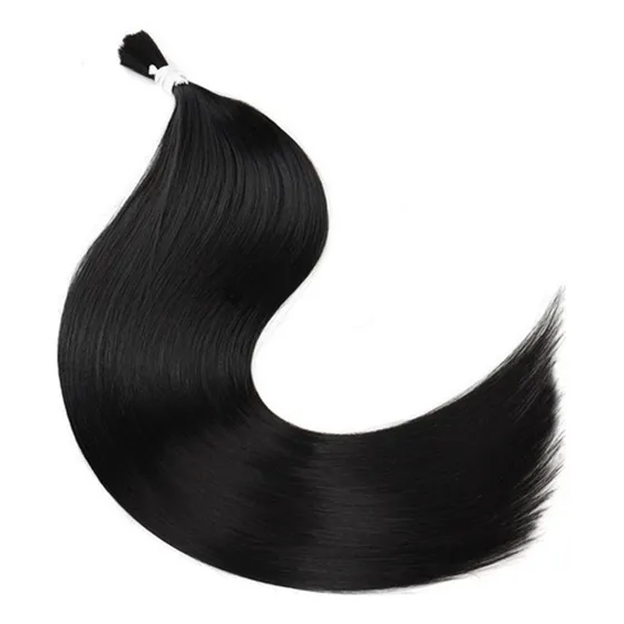 A 1 Cabelo Virgem Preto Com Proteína Japonesa Suave 70cm100g