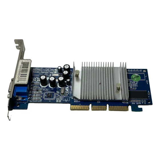 Placa De Vídeo Agp Geforce Aopen Mx4000 64mb 8mb 32bit 4x/8x