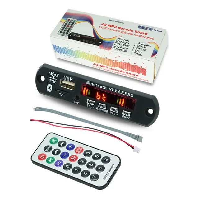 Módulo Reproductor Bluetooth Usb Sd Fm Aux Para Auto 12v