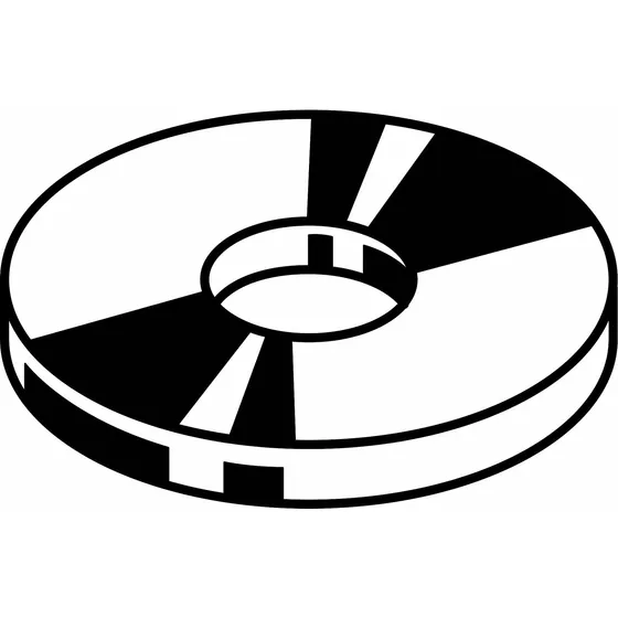 1 2 In O.d Large Od Thick Flat Washer Steel Low Carbon