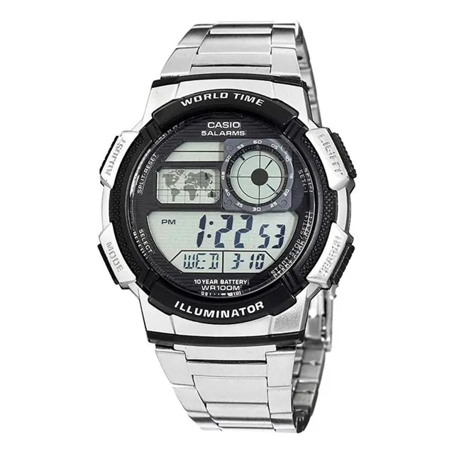 Reloj Casio Digital / Acero Inoxidable/ Ae-1000wd