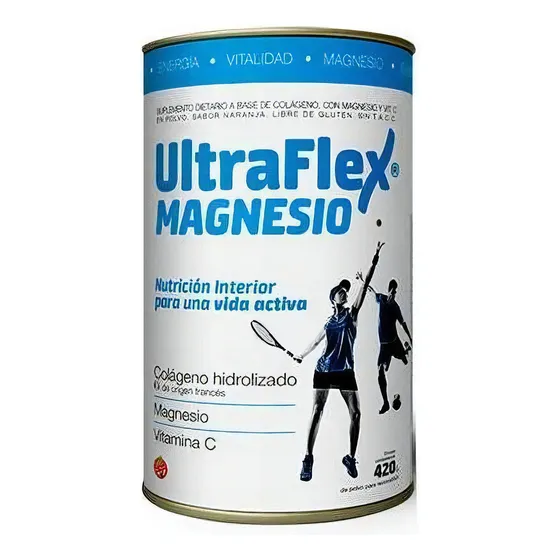 Suplemento en polvo TRB Pharma Ultraflex Magnesio sabor naranja x 420g