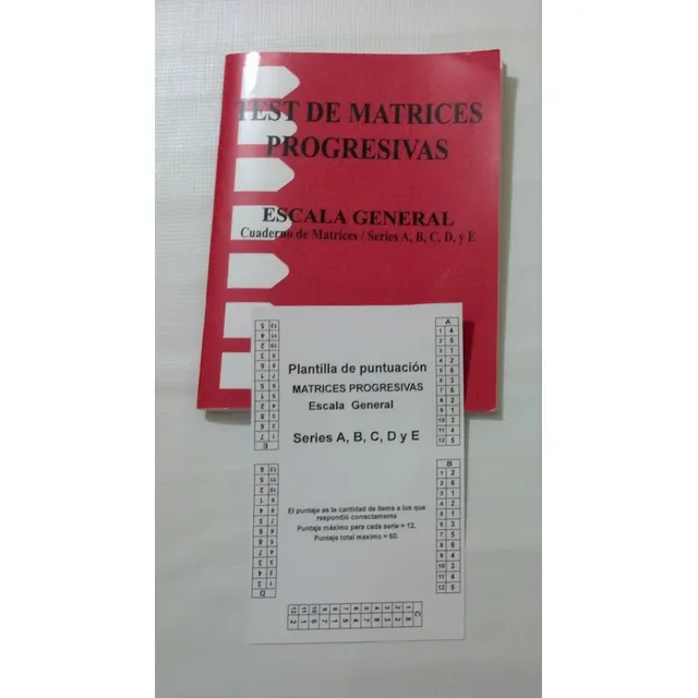  Juego Test De Matrices Progresivas De Raven, Nuevo Completo