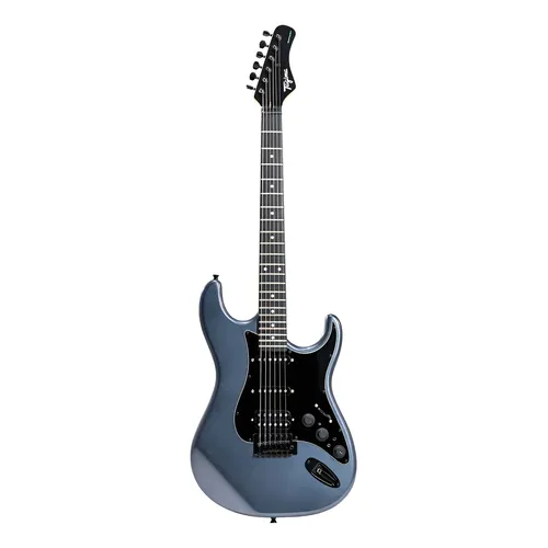 Guitarra Stratocaster Seizi Vision Black Escudo Perolado