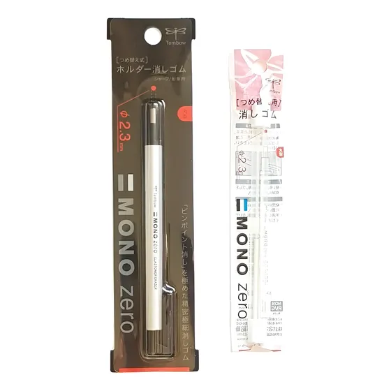 Caneta Borracha Tombow Mono 2.3mm Refil Redonda Esfuminho