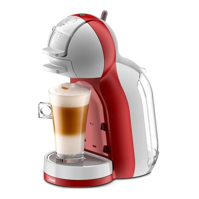 Cafeteira Portátil Nescafé Dolce Gusto Arno Mini Me Automática Vermelha Para Cápsulas Mono... Cafeteira Portátil Nescafé Dolce Gusto Arno Mini Me Automática Vermelha Para Cápsulas Mono...