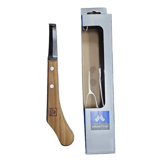 Gubia Mustad Doble Filo Para Herrado Equino Origen: Suecia