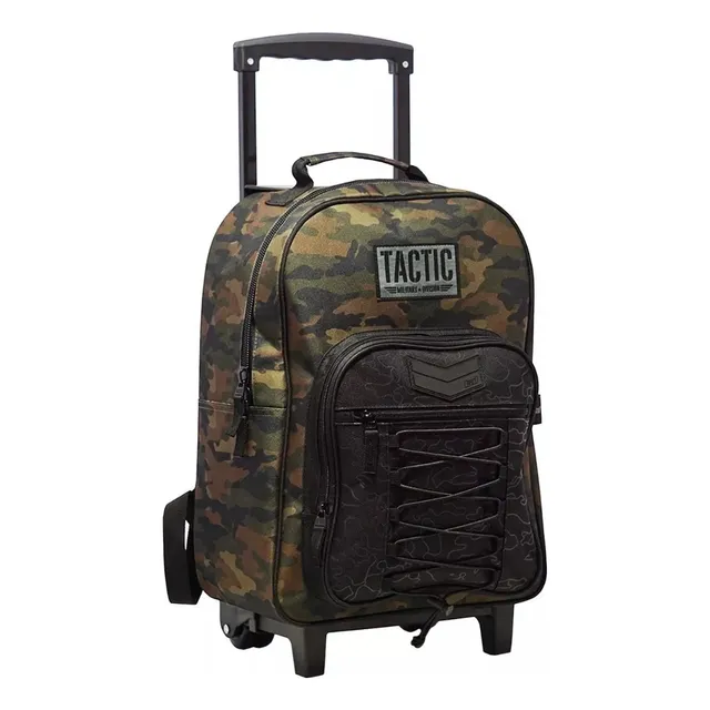 Mochila Con Carro Tactica Lsyd  Grande Reforzada 94.6030