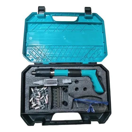 Pistola Clavos Acero Neumática Clavadora Remaches Manual