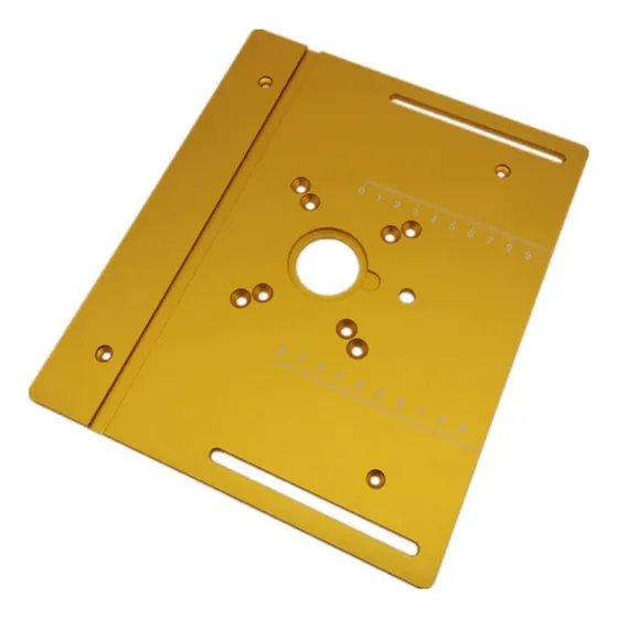 Placa De Insercion Para Mesa De Router O Fresadora