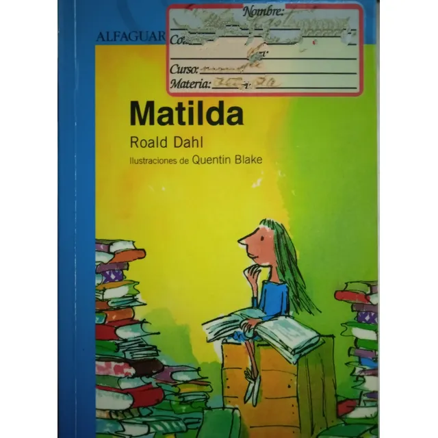 Novela Matilda En Excelentes Condiciones Roald Dahl 