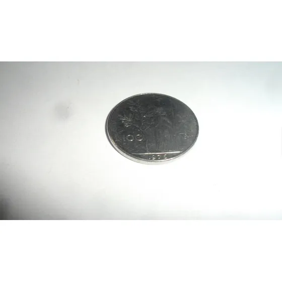 Moneda Italia 100 Liras 1976 R