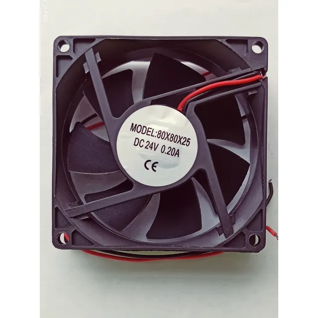 Ventilador 24vdc, 80*80*25 Mm 0.20a