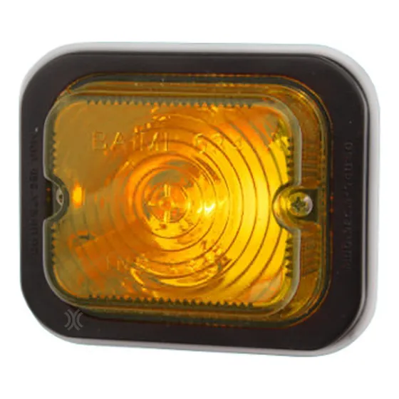 Faro Posicion Ambar Rectangular Baiml Ba-634s A