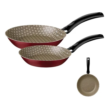 Kit 2 Frigideira Antiaderente 16 E 20 Cm Tramontina Turim
