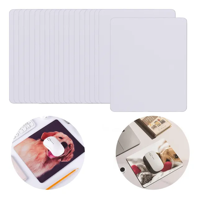 Mouse Pad Para Sublimar 24x20 Cm, 3mm. Pack 10 Unidades