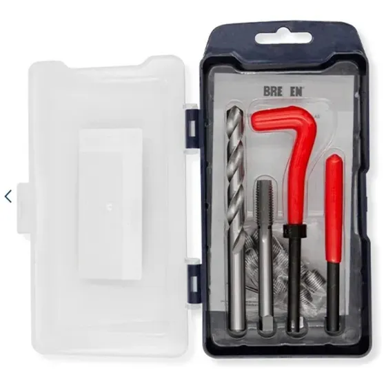 Kit Insertos Macho Mecha Bremen Roscas 8x1.25 25pz 7825
