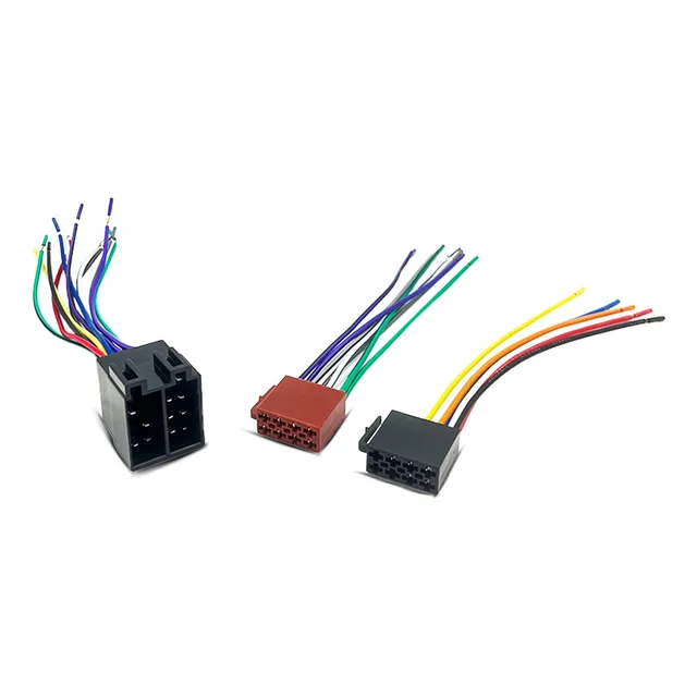 Kit Chicote Conector Macho E Fêmea Universal 16 Vias Permak