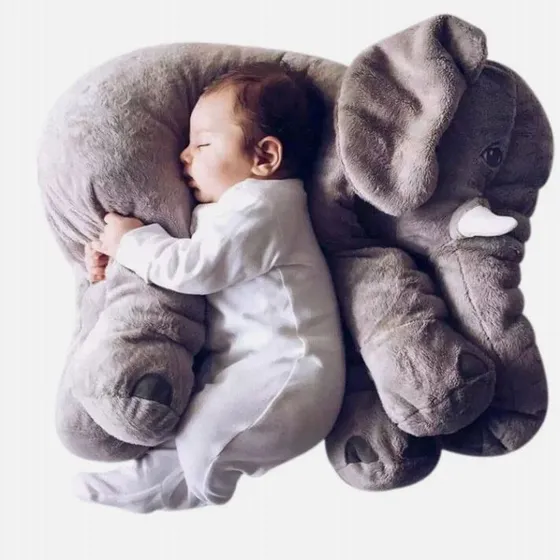 Peluche De Elefante Almohada De Apego Para Niños Importado