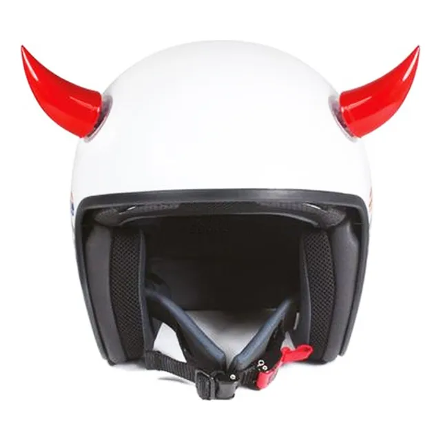 Edge Accesorios Cacho Casco Moto Trenzas Clinejas Cresta