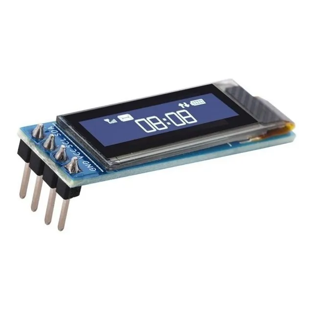 Display Oled Branco 128x32 Pixel 0.91 Polegadas 4 Pinos I2c