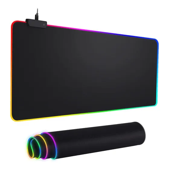 Mouse Pad Gaming Rgb 30x80 Alfombrilla Antidesliz Pc Raton