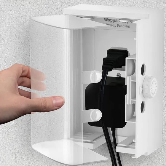 Outlet Cover Box Proof (transparente, 1 Paquete)
