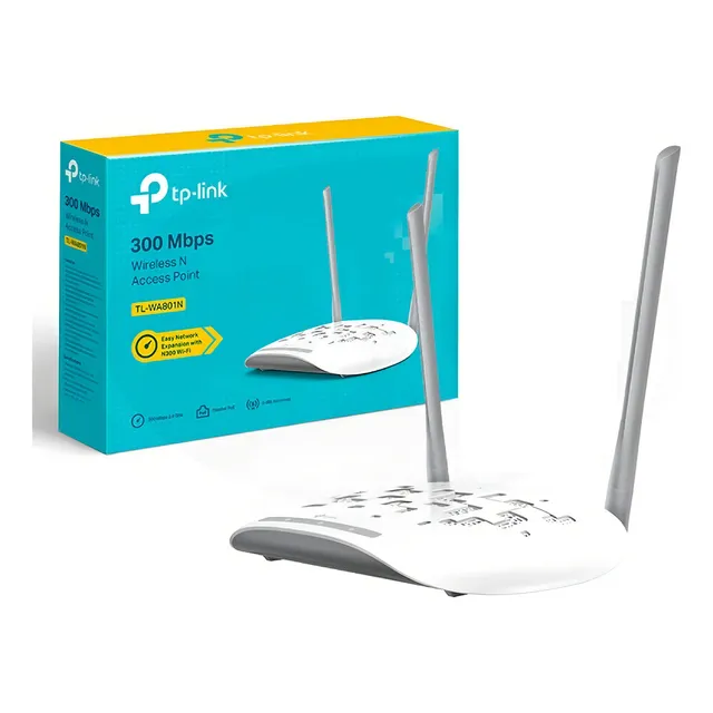 Punto De Acceso Inalámbrico N A 300mbps Tl-wa801nd