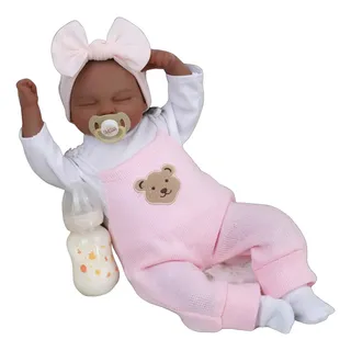Muñeca Reborn Renacida Realista Afro Negra Bebe Certificado Muñeca Reborn Renacida Realista Afro Negra Bebe Certificado