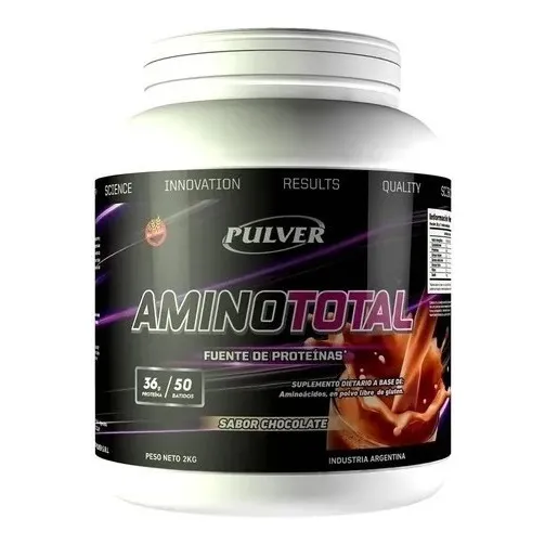 Amino Total Pulver 2kg Aminoacidos Masa Muscular Fuerza