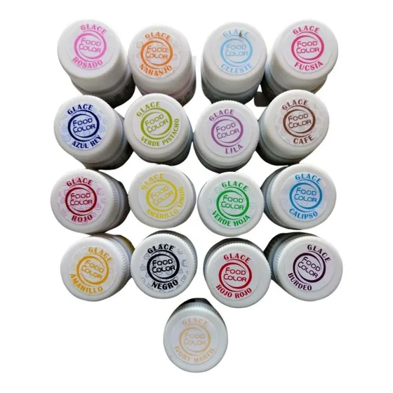 Set 17 Colorantes Gel, Envío Gratis A Todo Chile