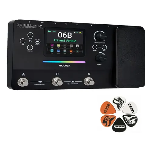 Zz Pedal Multi-efeitos Para Guitarra Mooer Ge100pro, Tipos