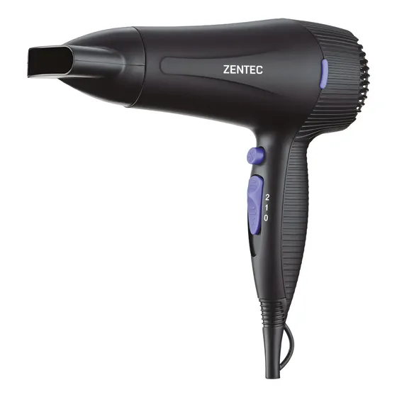 Secador Pelo Zentec Essential SPZ-506 Negro 2000W Aire Frío Boquilla