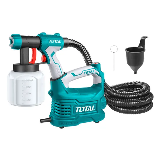 Pistola Para Pintar 550w 850ml Vaso De Plástico Total Tt5006