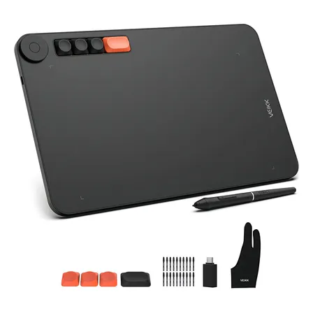 Tableta Dibujo Gráficos Digitales Veikk Voila L Vo1060
