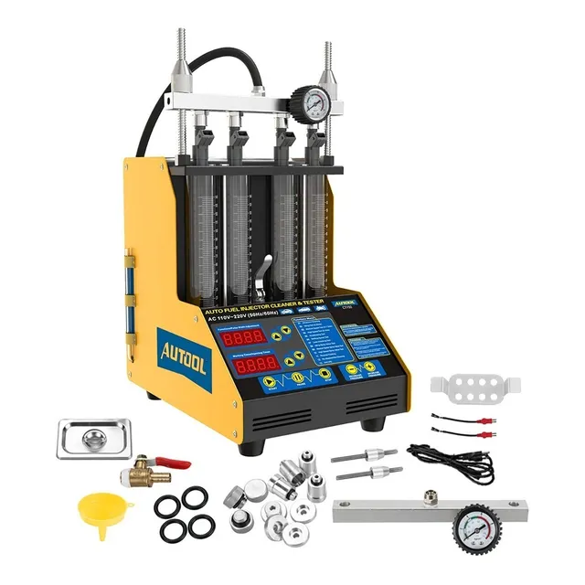 Maquina De Prueba Ct150 4 Inyectores Con Ultrasonido Autool