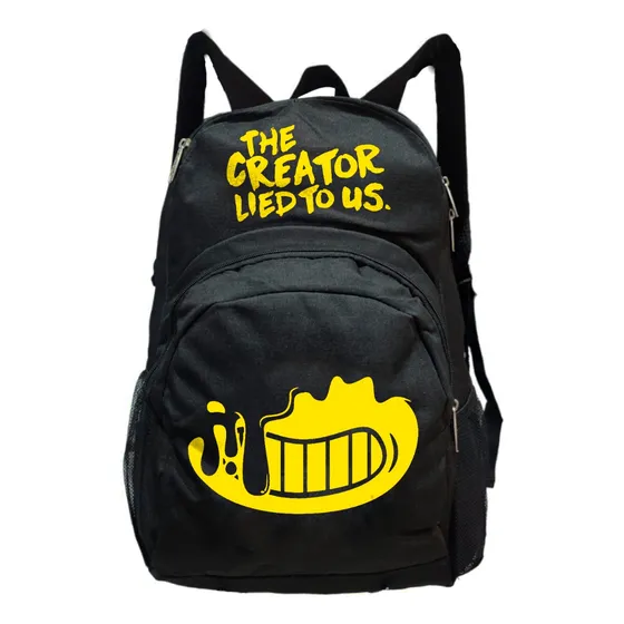 Mochila Creator Lies Bendy Video Juego Grafimax