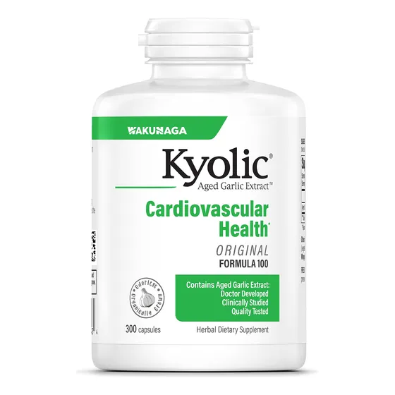 Suplemento Kyolic Garlic Formula 100 Original 300 Cápsulas