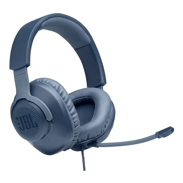 Audífonos gamer JBL Quantum 100 JBLQUANTUM100 azul