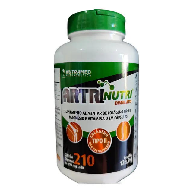 Colágeno Tipo 2+magnesio+vita D+calcio 500mg (210 Cápsulas) Sabor Sin Sabor