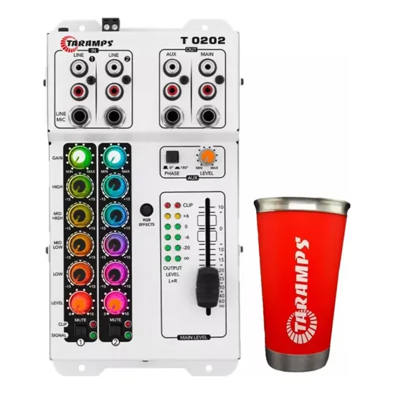 Mesa Taramps T 0202 2 Canais 2 Saidas Lançamento Envio Grati