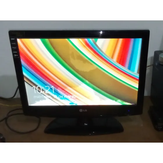 Tv Monitor Lcd, LG Hdmi Audio Video. Rca. Dolby Digital Hdtv