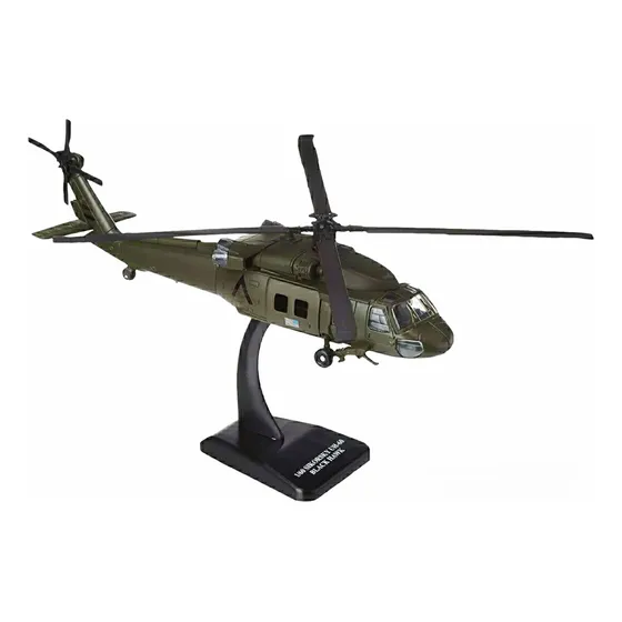 Helicoptero Sikorsky Uh 60 Black Hawk  Escala  1/60  New Ray