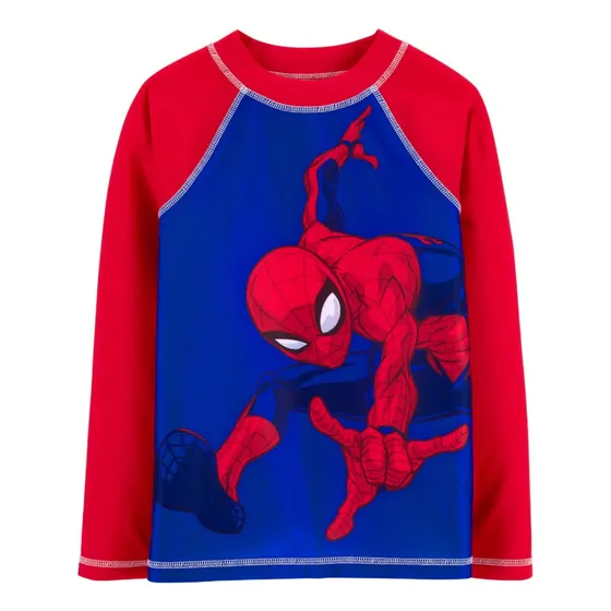Malla Uv Carters Spiderman 4 Años Niño Azul